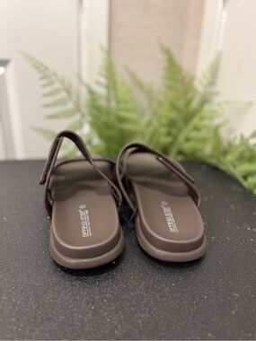 Spring Step Men’s Dark Brown Slingback Sandals